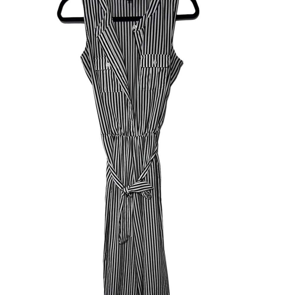 Spense Striped Jumpsuit Size 4